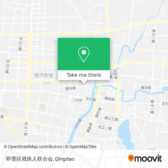 即墨区残疾人联合会 map