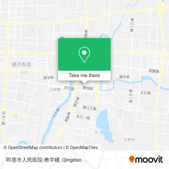即墨市人民医院-教学楼 map
