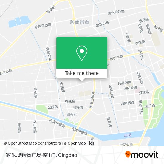 家乐城购物广场-南1门 map