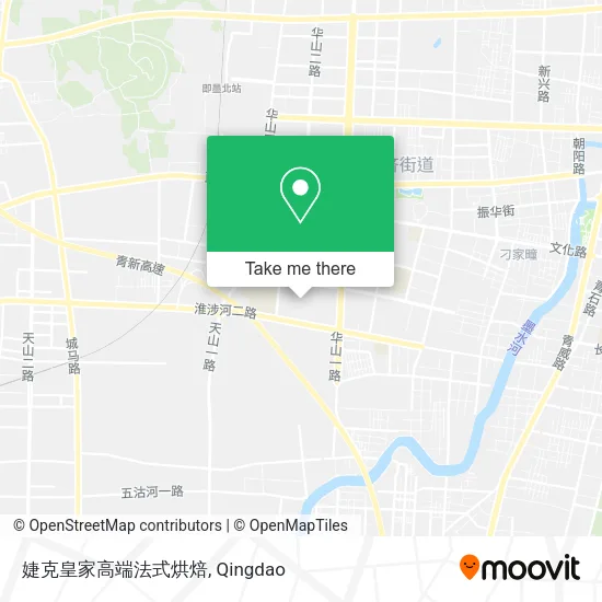 婕克皇家高端法式烘焙 map