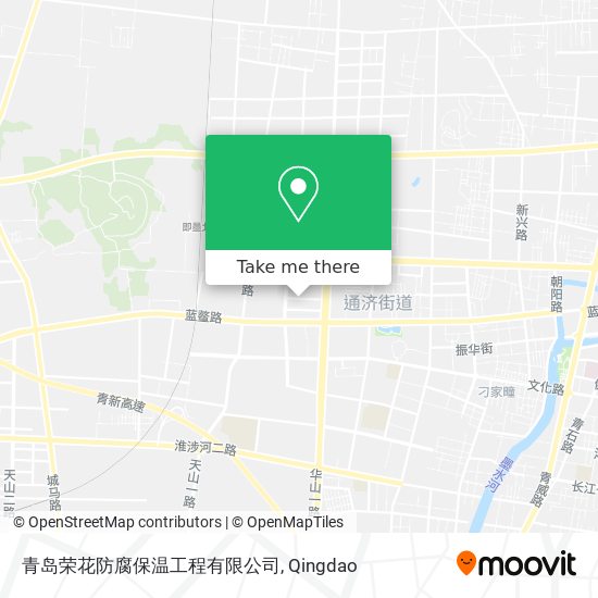 青岛荣花防腐保温工程有限公司 map