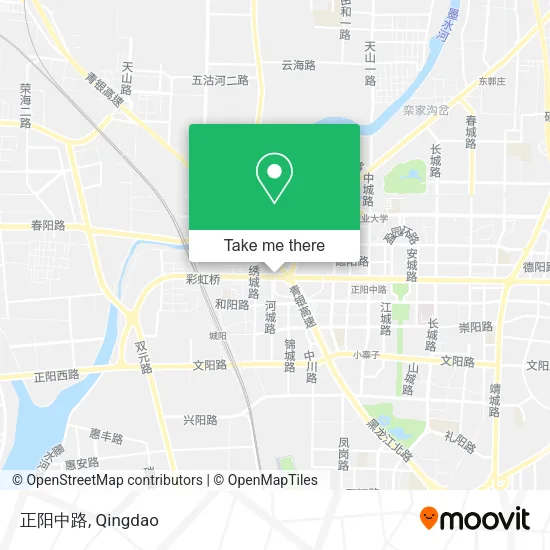 正阳中路 map