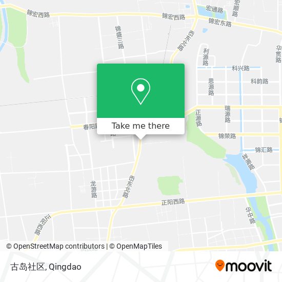 古岛社区 map