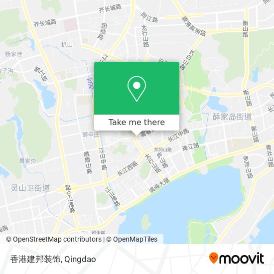 香港建邦装饰 map