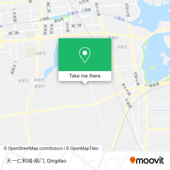 天一仁和城-南门 map