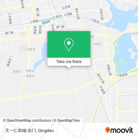 天一仁和城-东门 map