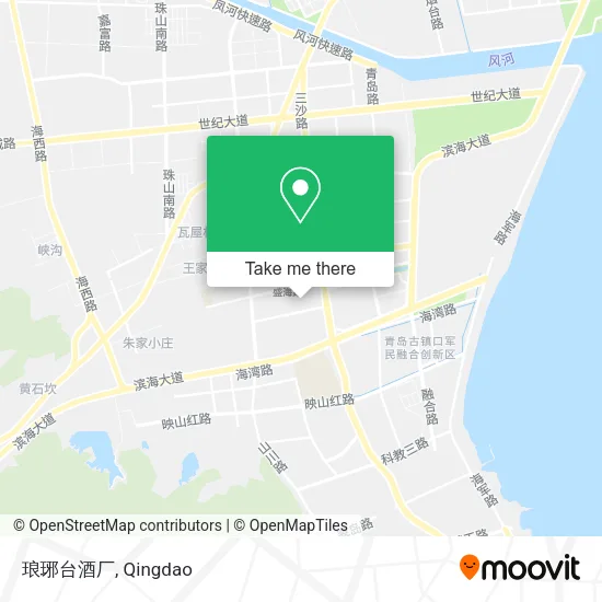 琅琊台酒厂 map