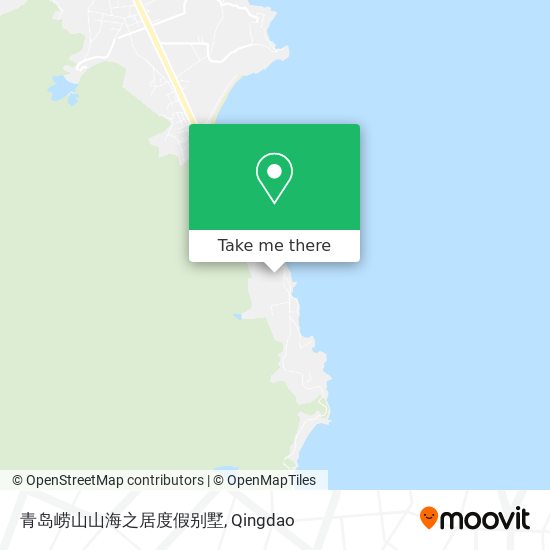 青岛崂山山海之居度假别墅 map