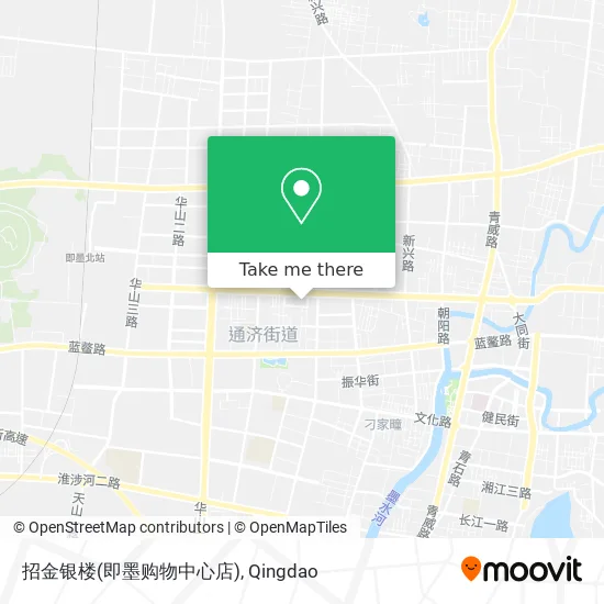 招金银楼(即墨购物中心店) map