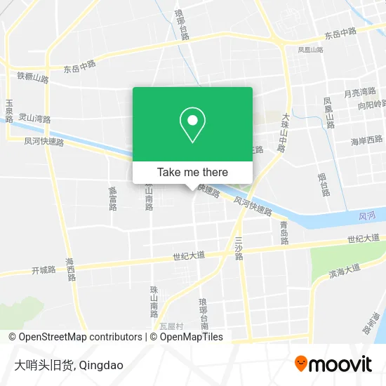 大哨头旧货 map