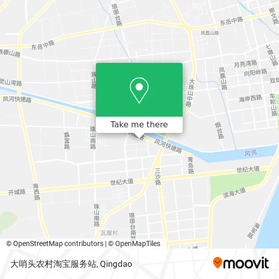 大哨头农村淘宝服务站 map