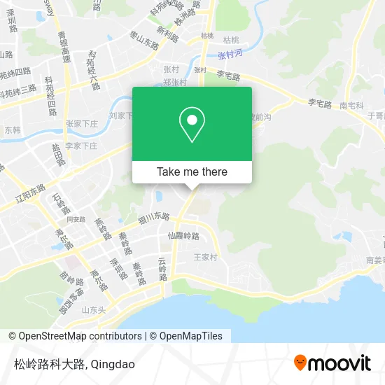 松岭路科大路 map