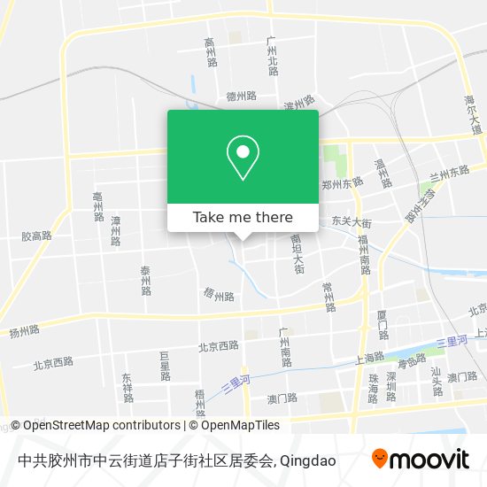 中共胶州市中云街道店子街社区居委会 map