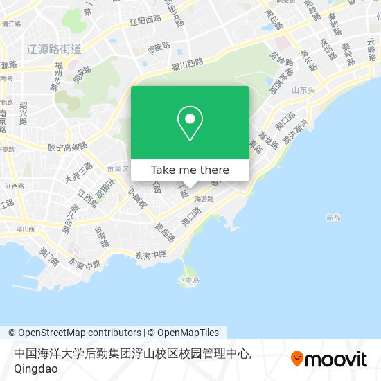 中国海洋大学后勤集团浮山校区校园管理中心 map