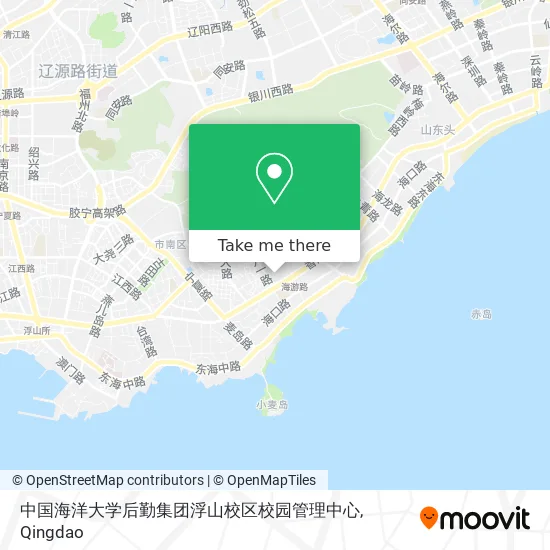 中国海洋大学后勤集团浮山校区校园管理中心 map