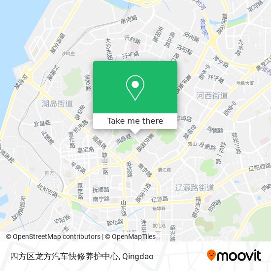 四方区龙方汽车快修养护中心 map