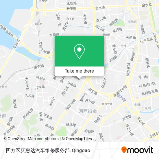 四方区庆惠达汽车维修服务部 map