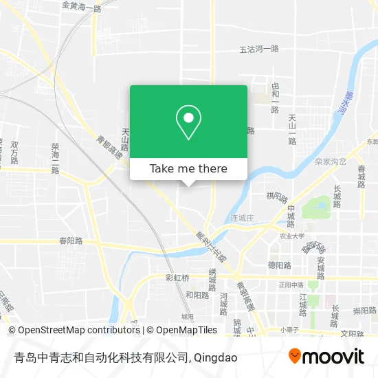 青岛中青志和自动化科技有限公司 map