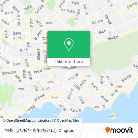 福州北路/胶宁高架路(路口) map