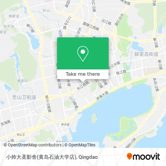 小帅大圣影舍(黄岛石油大学店) map
