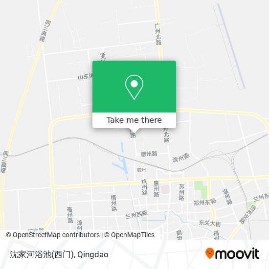 沈家河浴池(西门) map