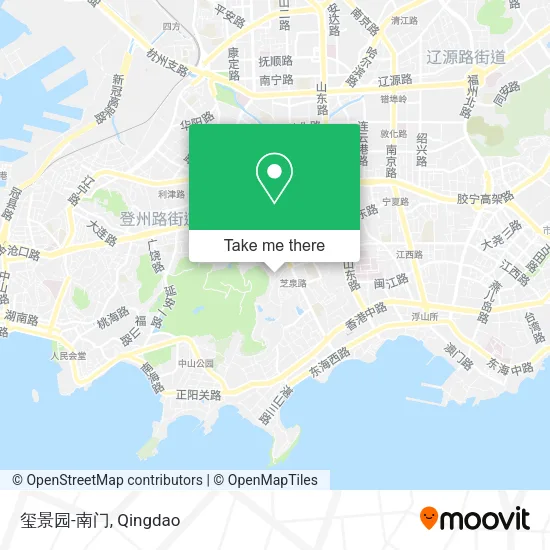 玺景园-南门 map