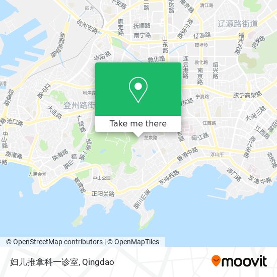 妇儿推拿科一诊室 map