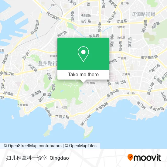 妇儿推拿科一诊室 map