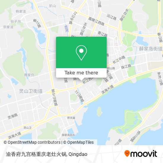 渝香府九宫格重庆老灶火锅 map