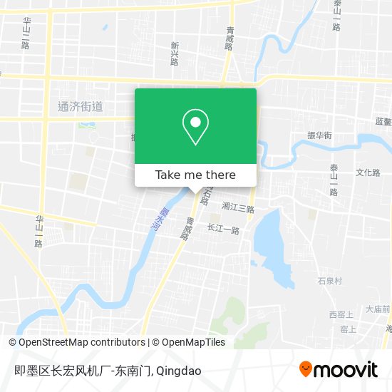 即墨区长宏风机厂-东南门 map