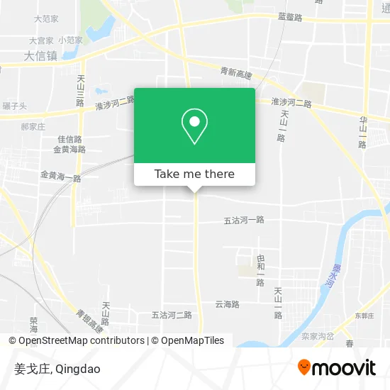 姜戈庄 map