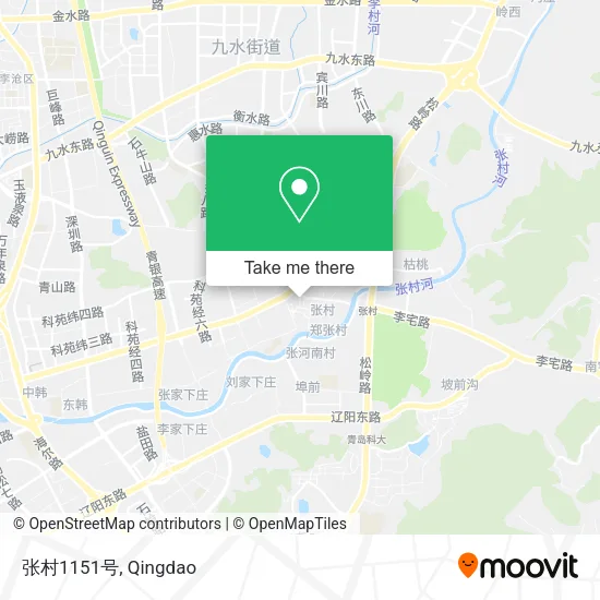 张村1151号 map