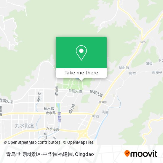 青岛世博园景区-中华园福建园 map