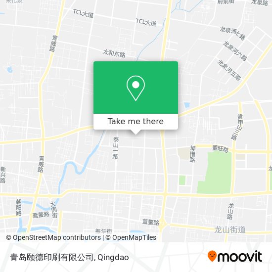 青岛颐德印刷有限公司 map