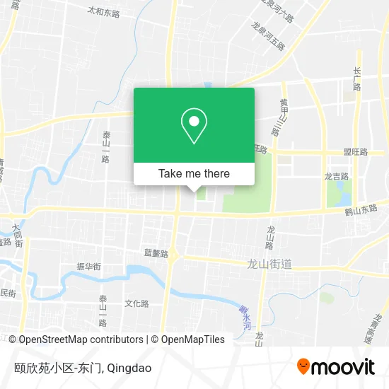 颐欣苑小区-东门 map