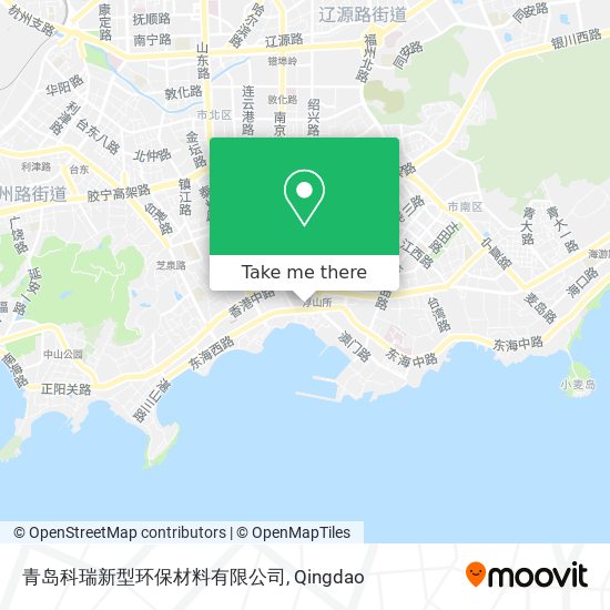 青岛科瑞新型环保材料有限公司 map