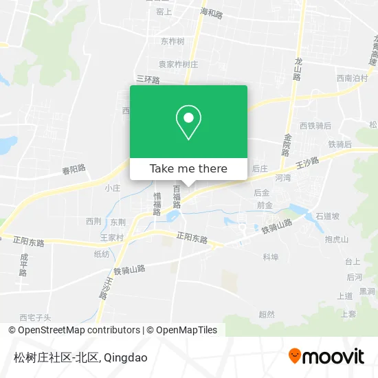 松树庄社区-北区 map
