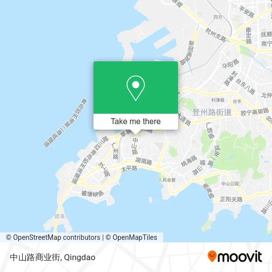 中山路商业街 map