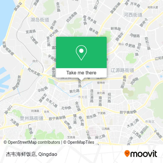 杰韦海鲜饭店 map
