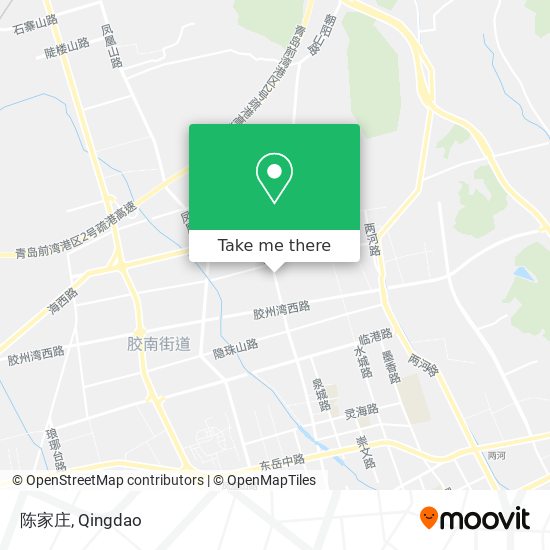 陈家庄 map