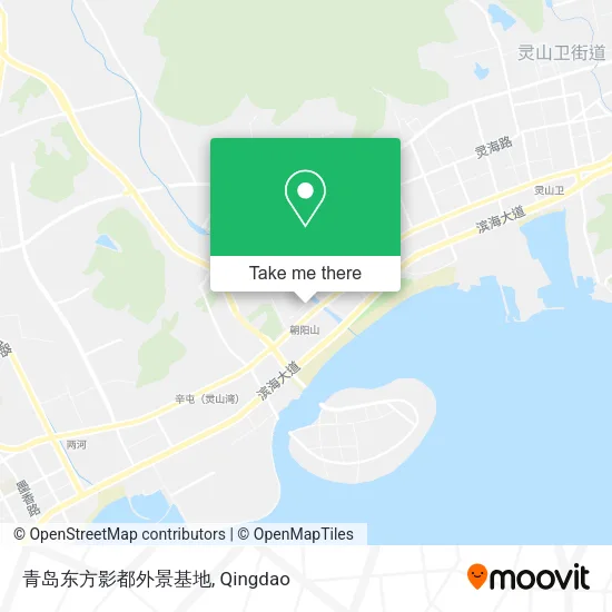 青岛东方影都外景基地 map