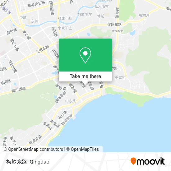 梅岭东路 map