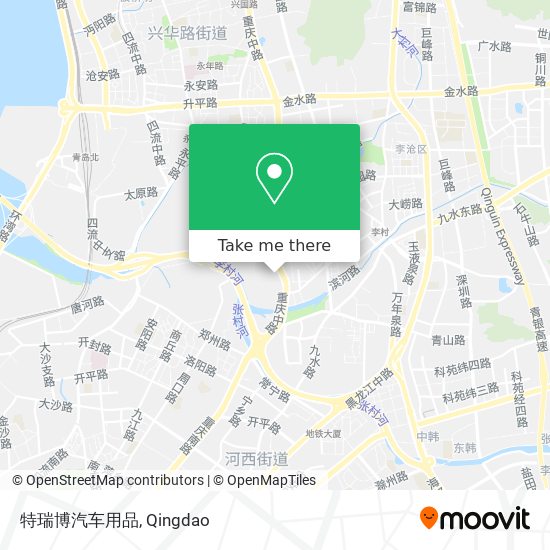 特瑞博汽车用品 map