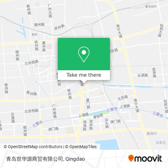 青岛世华源商贸有限公司 map