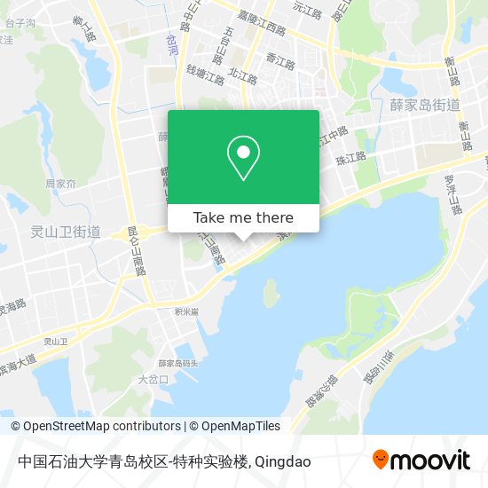 中国石油大学青岛校区-特种实验楼 map