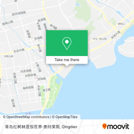 青岛红树林度假世界-奥特莱斯 map