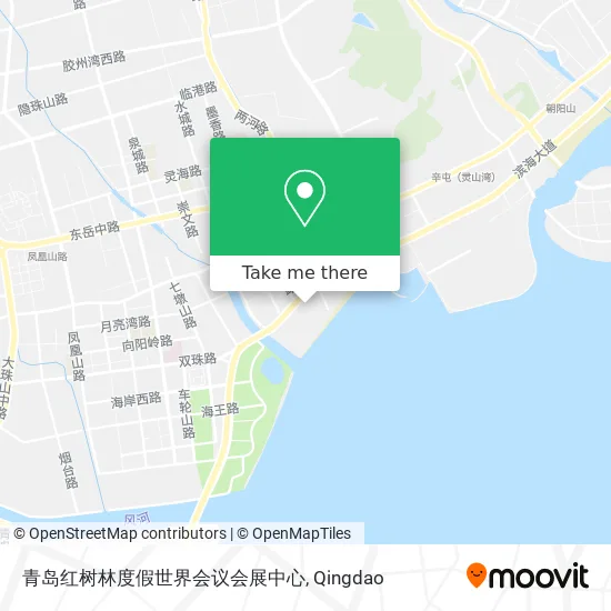 青岛红树林度假世界会议会展中心 map