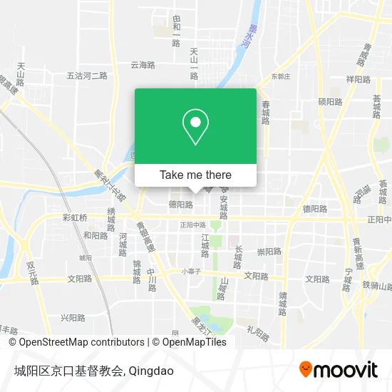 城阳区京口基督教会 map