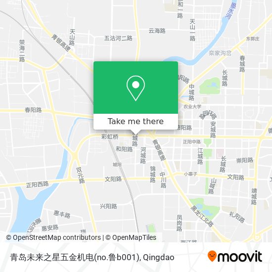青岛未来之星五金机电(no.鲁b001) map