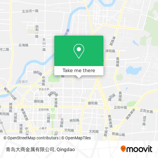 青岛大商金属有限公司 map